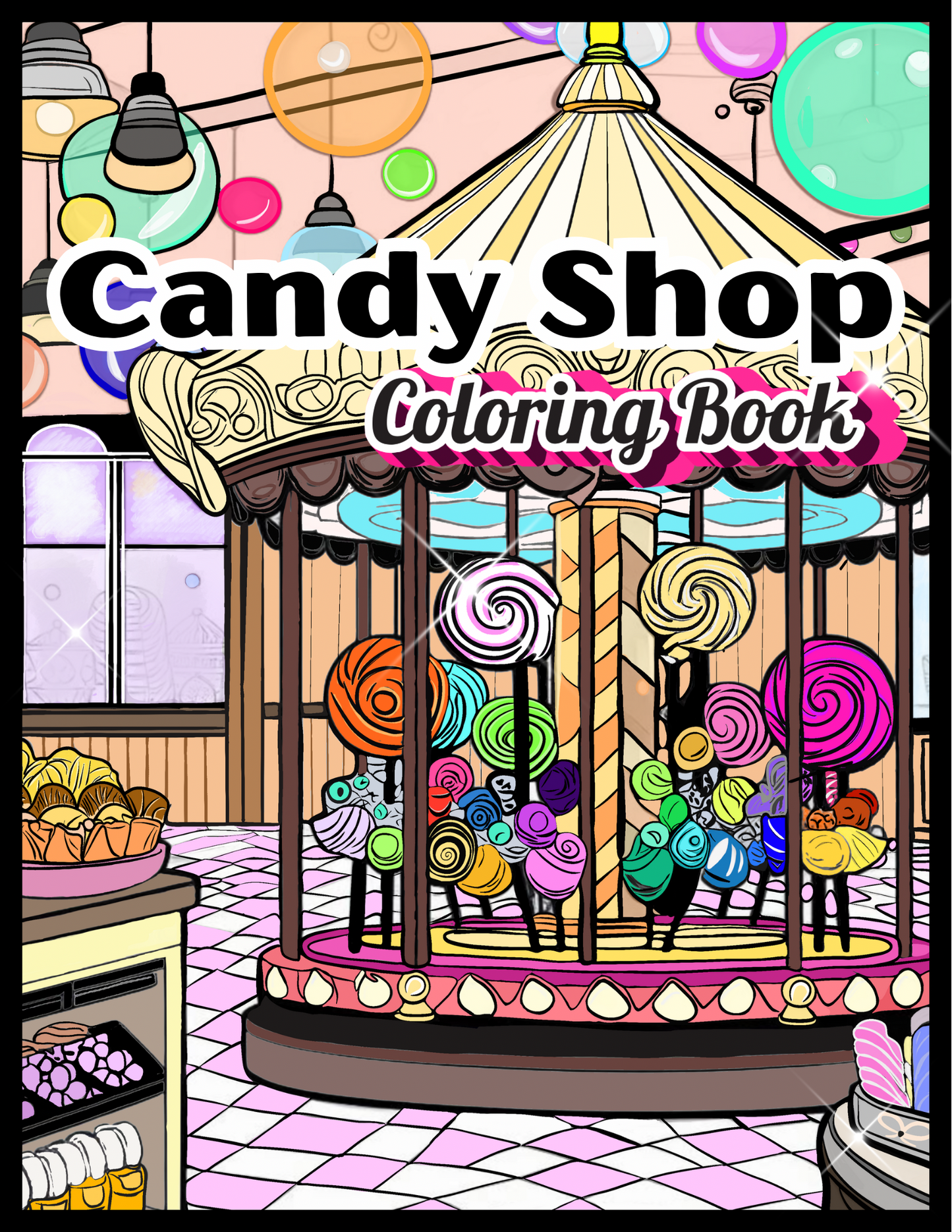 Candy Shop - Coloring Pages